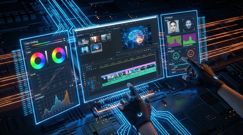 萝莉岛AI视频剪辑工具界面